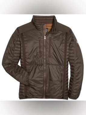 Kuhl Men’s Spyfire Down Jacket -Olive Green- Size M
